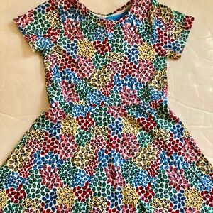 Kite kids UK organic ladybug floral dress 10 11 EUC
